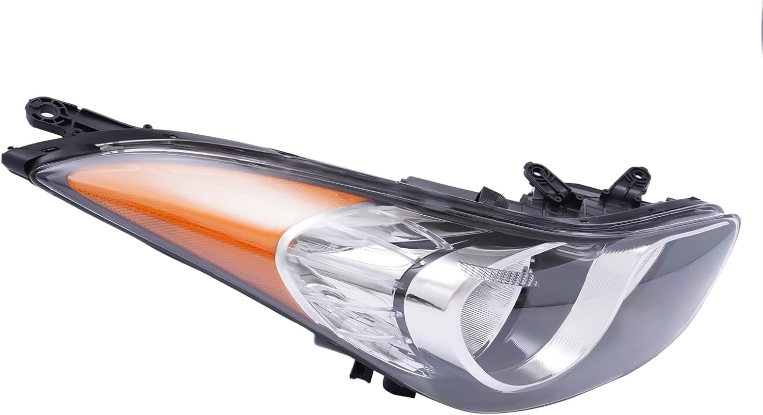 JINHZIXIU Para 2011 2012 2013Hyundai Elantra Sedan Conjunto de faro halógeno Faro delantero del pasajero Faro delantero 92102-3Y000 921023Y000
