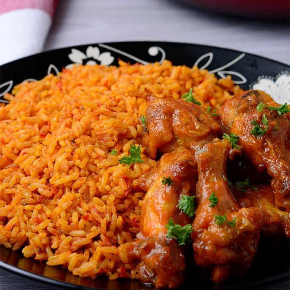 Colour Flavour Jollof Rice Spice  Sabroso arroz Jollof ahumado en minutos  El condimento perfecto para el arroz  Hecho con hierbas y superalimentos