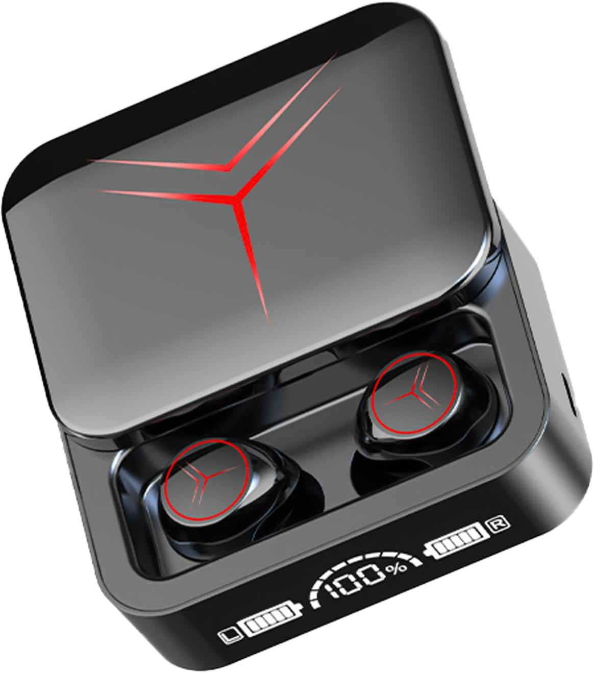 Auriculares inalámbricos Bluetooth Auriculares Bluetooth V5.2 Auriculares inalámbricos 60 horas de duración de la batería con estuche de carga