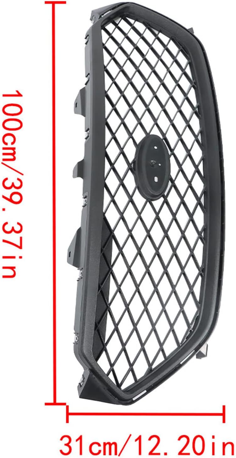 Rejilla de parachoques delantero radiador superior de repuesto para 2013-2019 Taurus negro DG1Z-8200-AA AL3Z-8200-AA