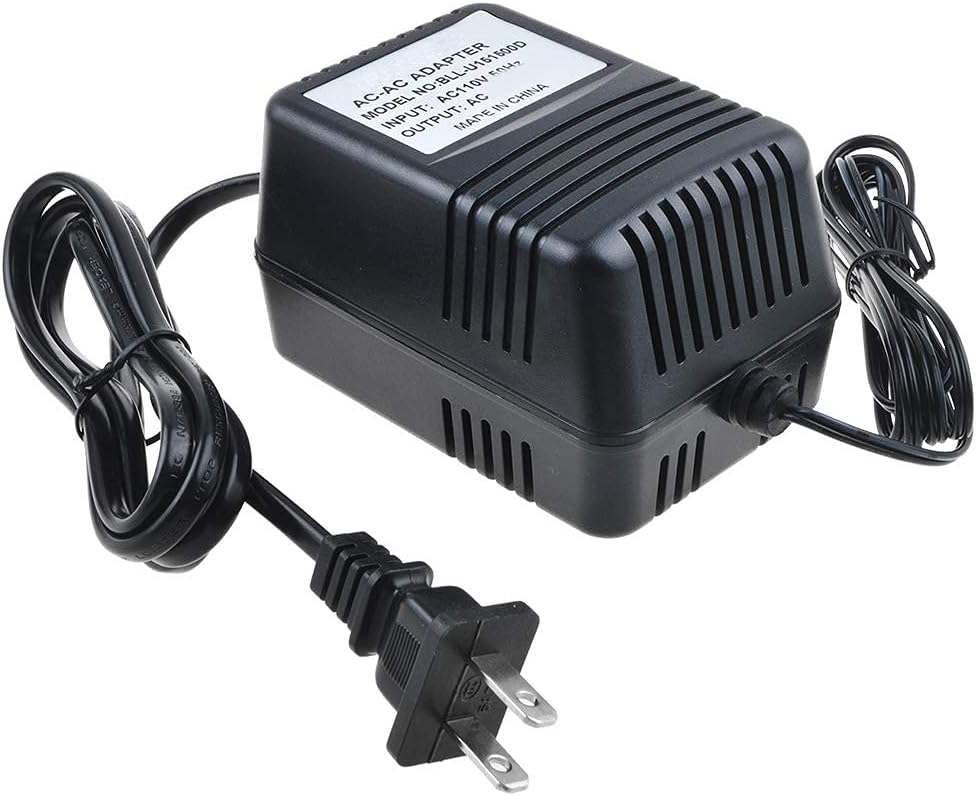 Adaptador de 9V AC-AC Cargador de Reemplazo para Boomerang Plus Phrase Sampler Looper Pedal Power