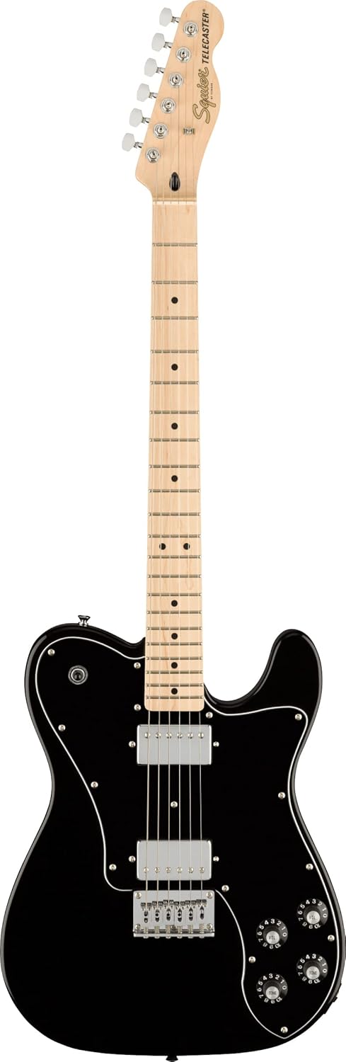 Paquete Fender Squier Affinity Telecaster Deluxe con amplificador Frontman 10G, estuche, cable de instrumento, afinador, correa, púas y DVD
