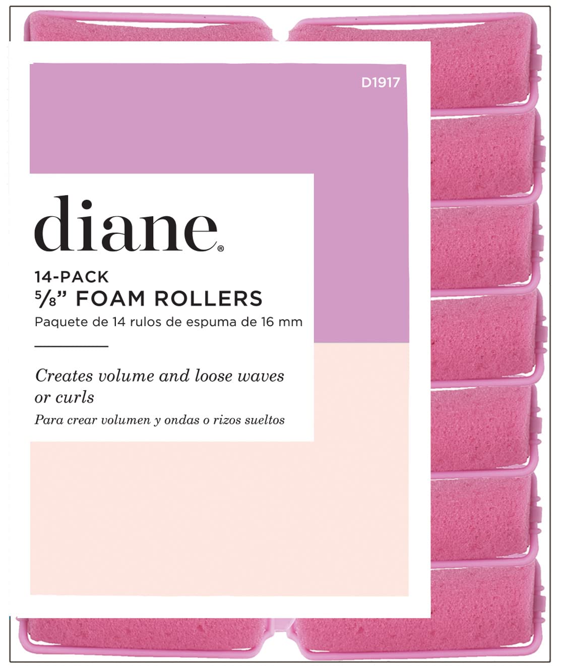 Diane Rodillos de espuma, rosa, 58″