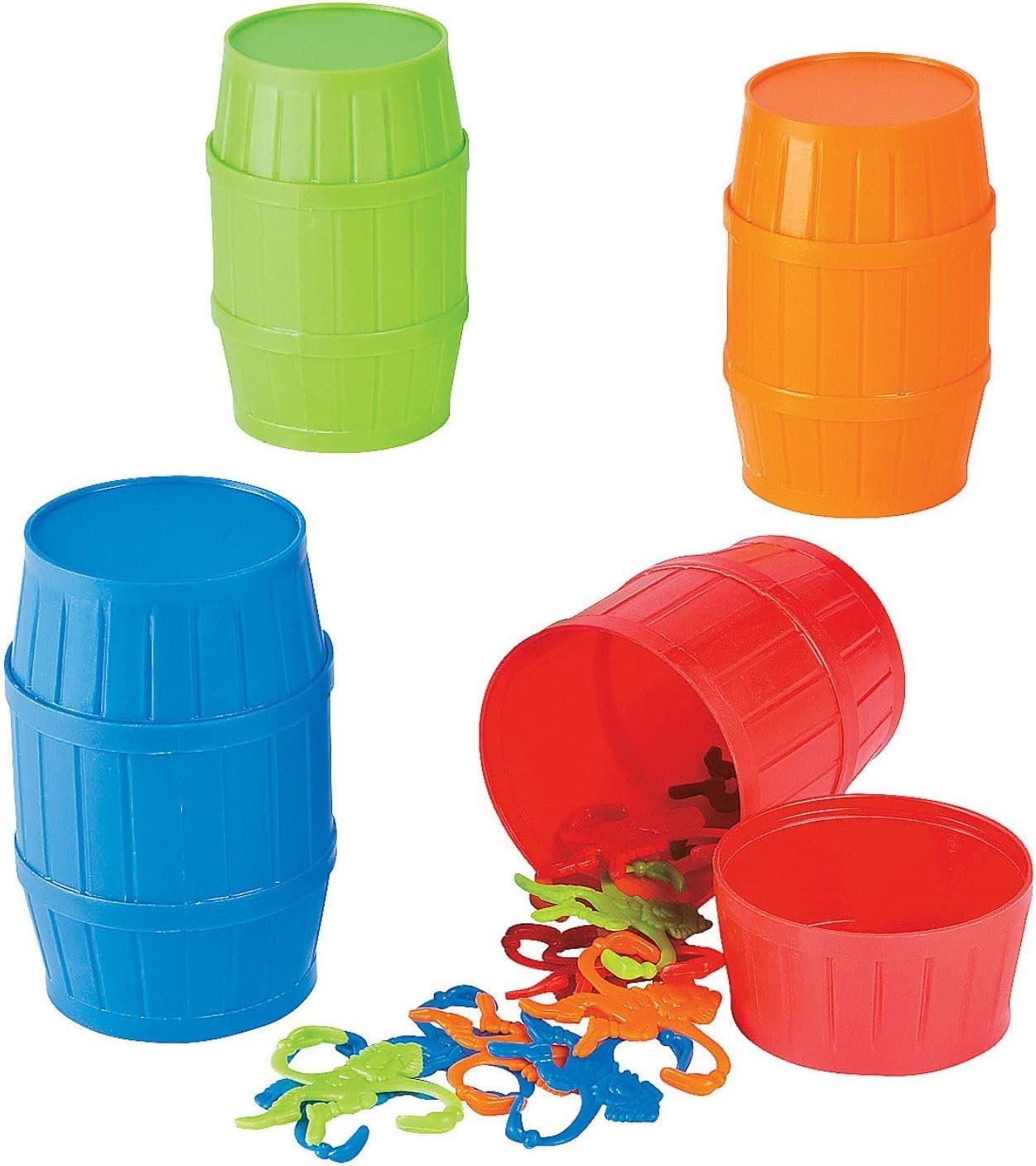 Juego de barril de mono  4.75 pulgadas  Juego de 4 piezas