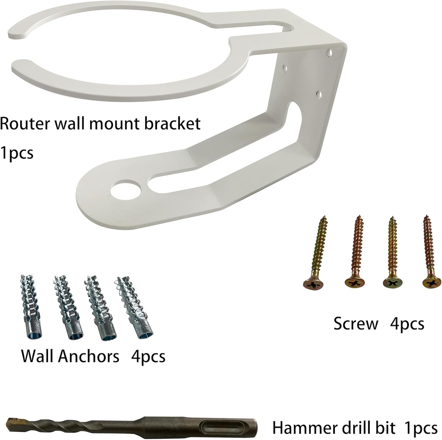 Soporte de montaje en pared personalizado para máquina UniFi Dream y enrutador UniFi Dream Router, asegurando seguridad y estabilidad – 1 unidad