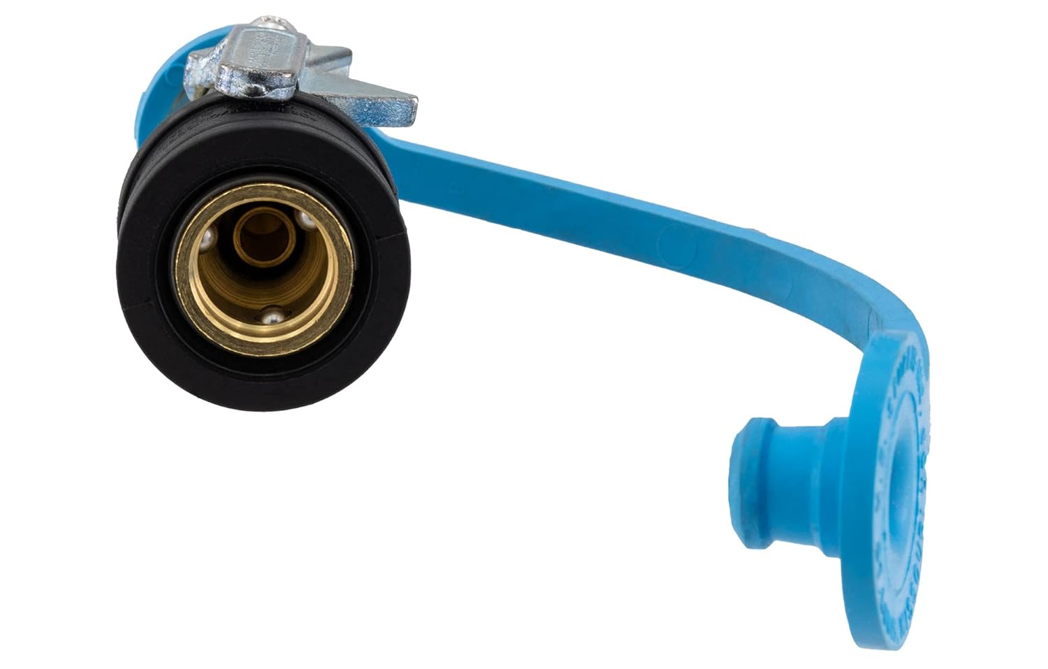 RecPro RV 14″ LP Gas conexión rápida con enchufe  Válvula de desconexión rápida de 14 pulgadas  Enchufe de manguera de gas propano con válvula de