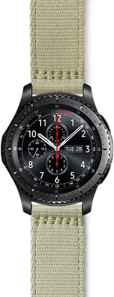 Field Trench tejido de nailon para Samsung Galaxy Gear S3 Smartwatch