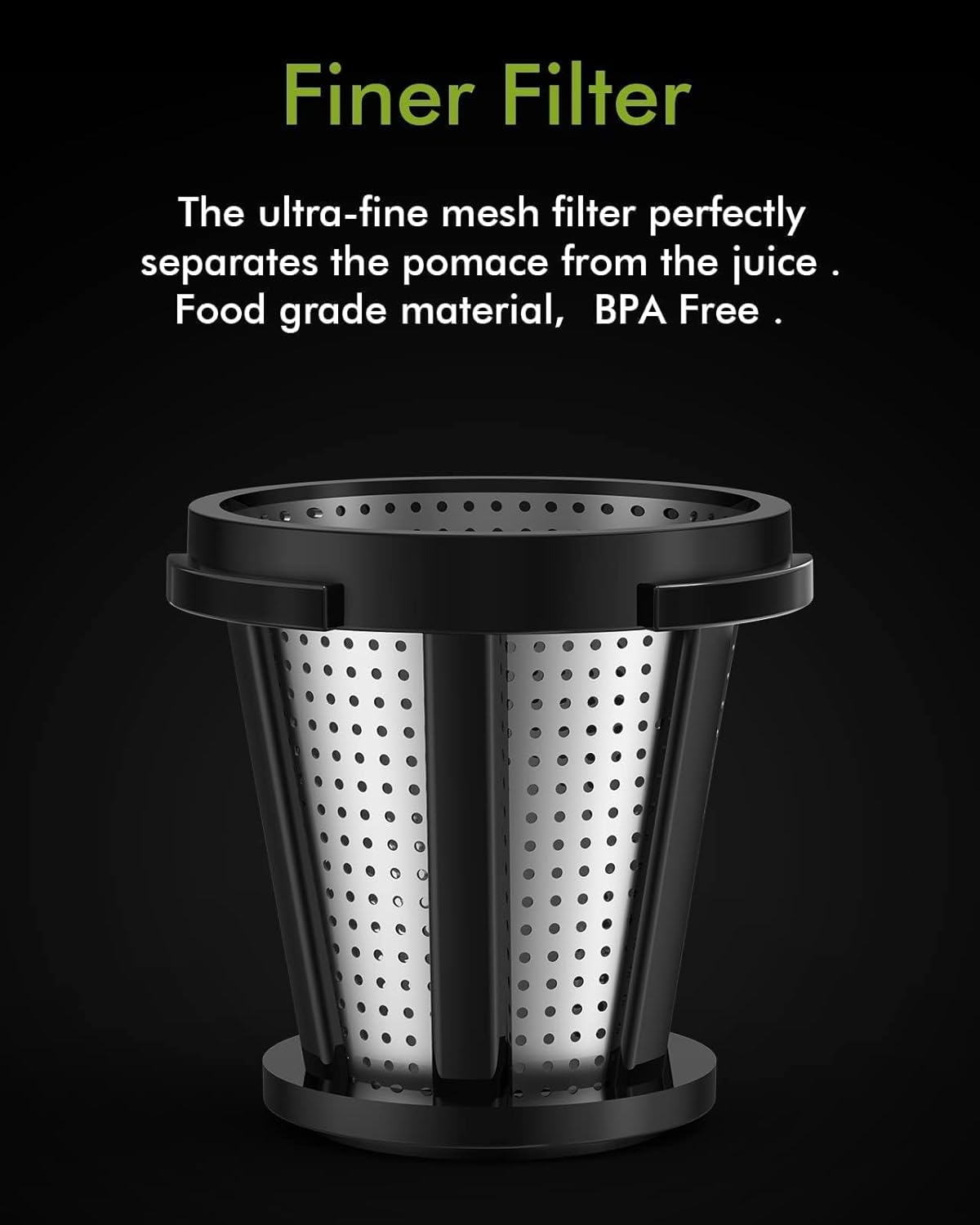 MAMA’S CHOICE Máquinas exprimidoras, exprimidor de masticación lenta para verduras y frutas, extractor de jugo de prensa en frío, fácil de limpiar