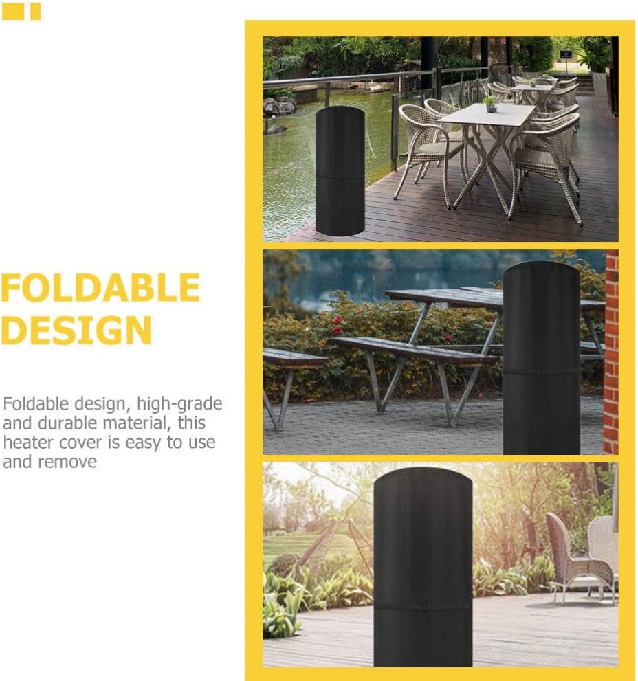 Yardwe Accesorio protector de patio pesado para patio, tela Oxford, cubierta de propano para exteriores, soporte de césped de jardín, cubiertas de