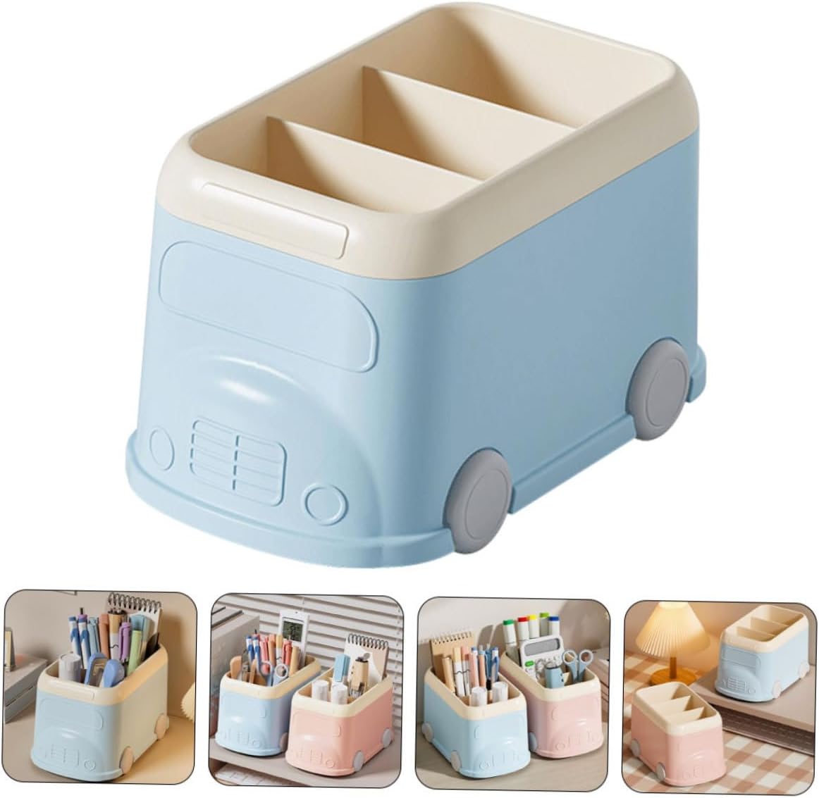 EXCEART Caja de almacenamiento Soporte para bolígrafos y lápices, soportes para lápices y organizadores, suministros de oficina, soporte para