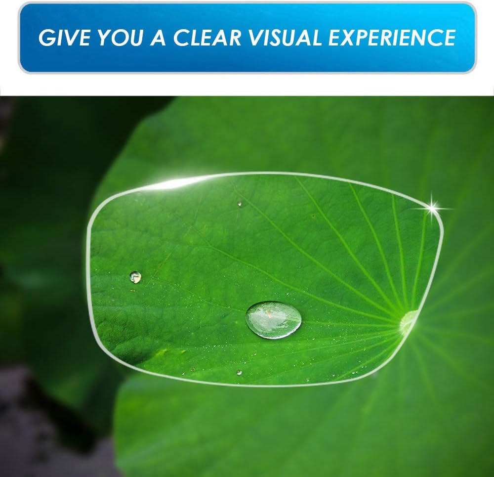 LUFF Lentes de lectura con clip anti-azul que pueden voltear para mujereshombres