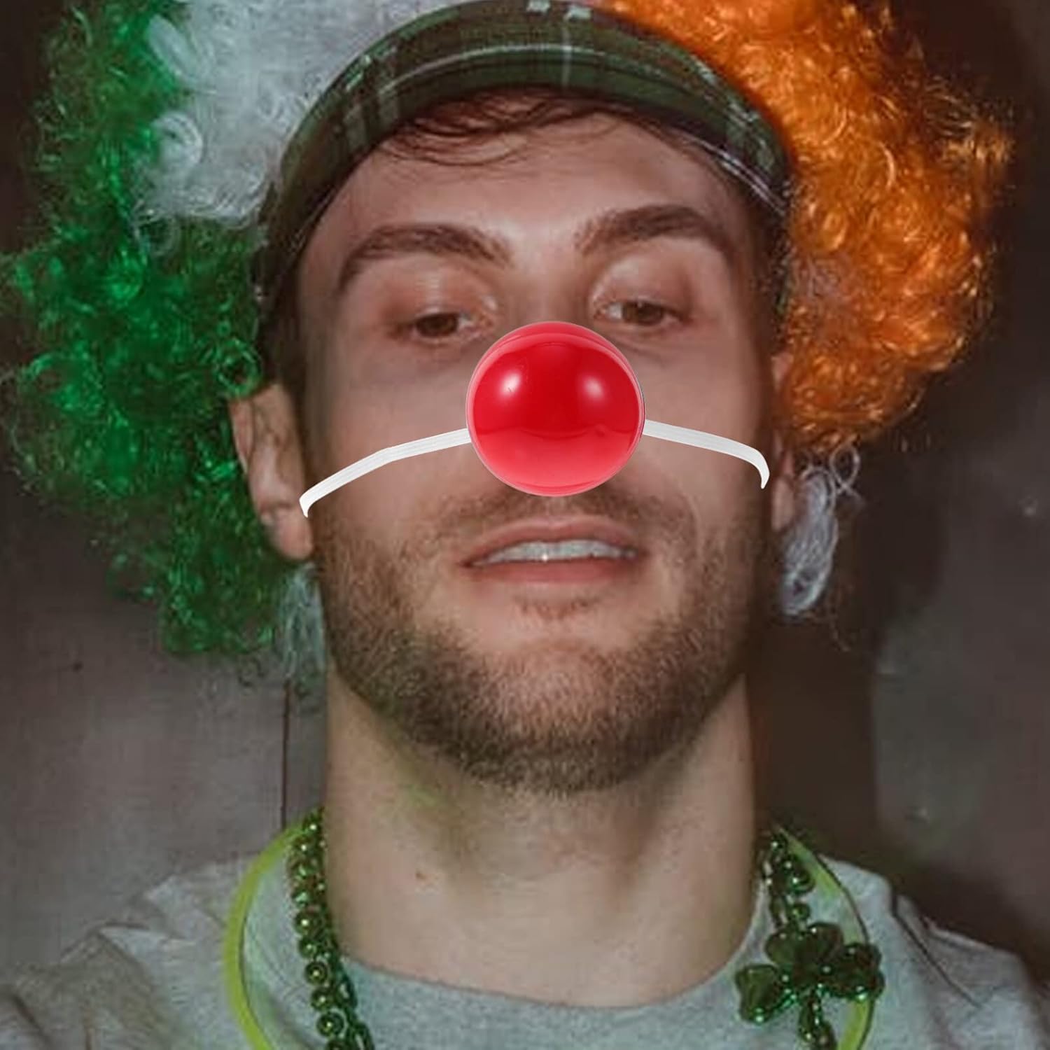 STOBOK Nariz roja, 5 piezas de nariz de payaso LED, nariz roja iluminada, nariz de payaso brillante, nariz de payaso, accesorios de vestir para