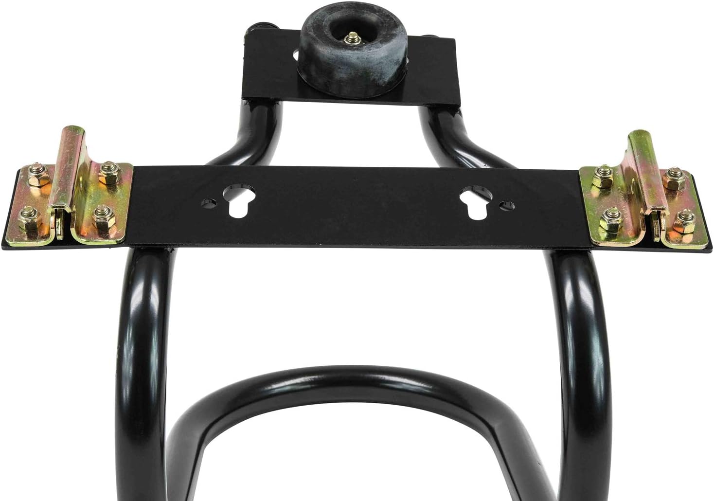 Mytee Products 7″ Rueda De Motocicleta Acero Para E-TrackX-Track System – Negro (2 Pack)