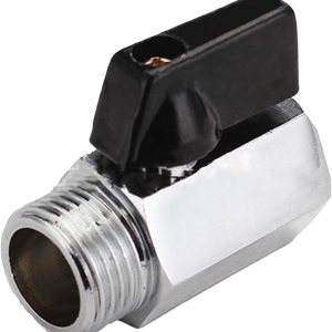 Mini válvula de bola de 14 pulgadas, válvula de cierre NPT hembra x macho de latón para aire, agua e inodoro, válvula confiable y duradera (paquete Mini válvula de bola de 14 pulgadas, válvula de cierre NPT hembra x macho de latón para aire, agua e inodoro, válvula confiable y duradera (paquete