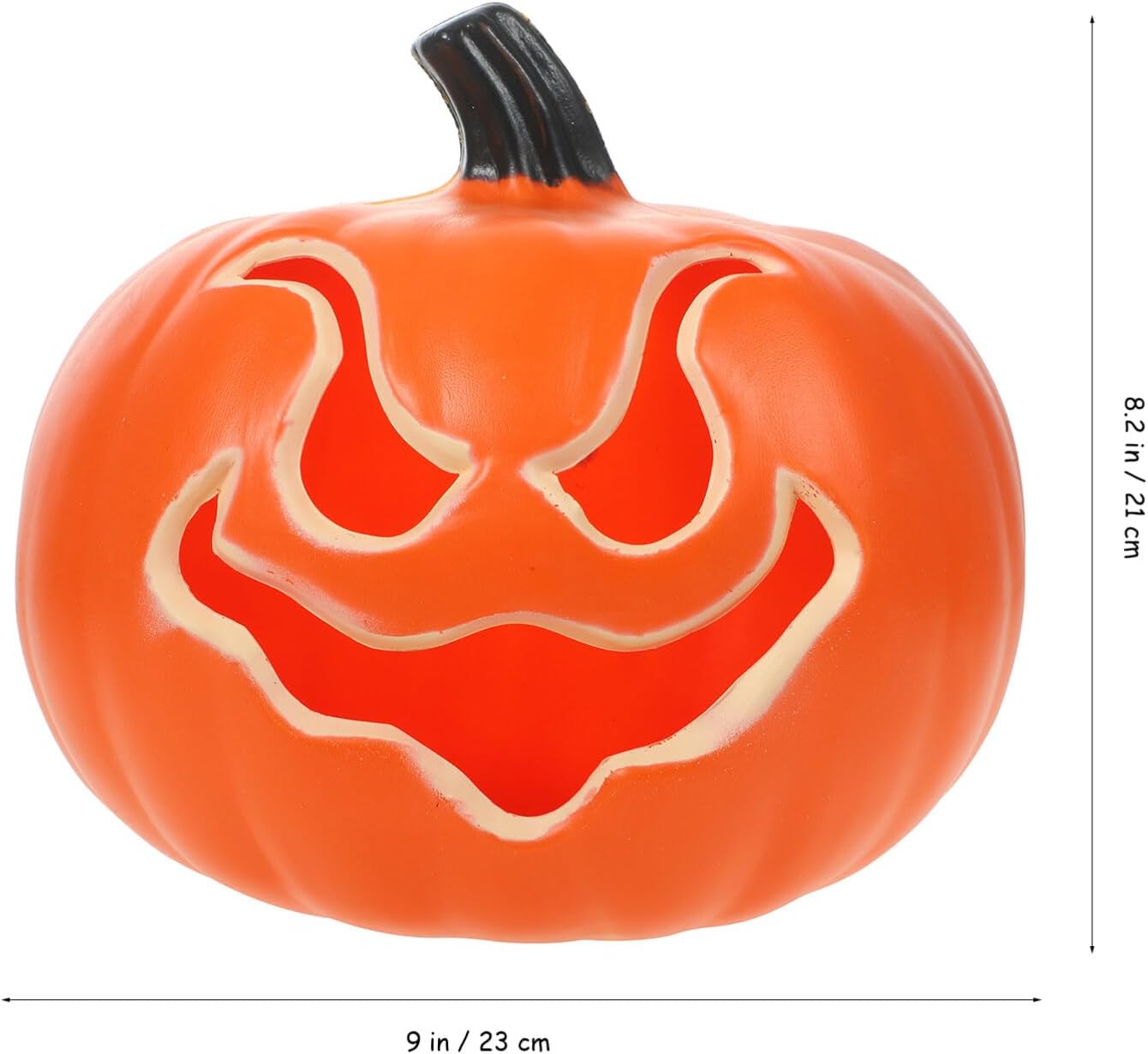 VILLCASE Lámpara de calabaza de Halloween, decoraciones de calabaza de Halloween