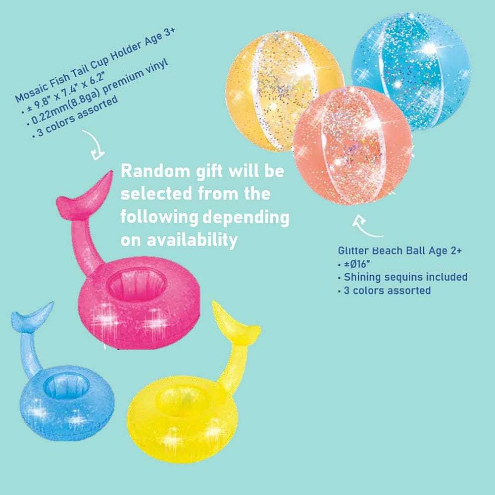 JLeisure Avenli 17806US – Juego de 8 pies x 25 pulgadas para 1 a 3 personas con capacidad para niños inflables para exteriores, piscina para patio