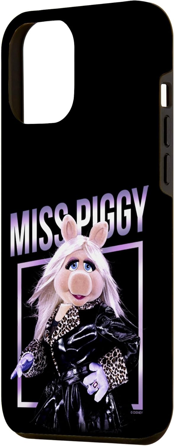 Funda para iPhone 14 Pro Max Disney The Muppets Miss Piggy Glam