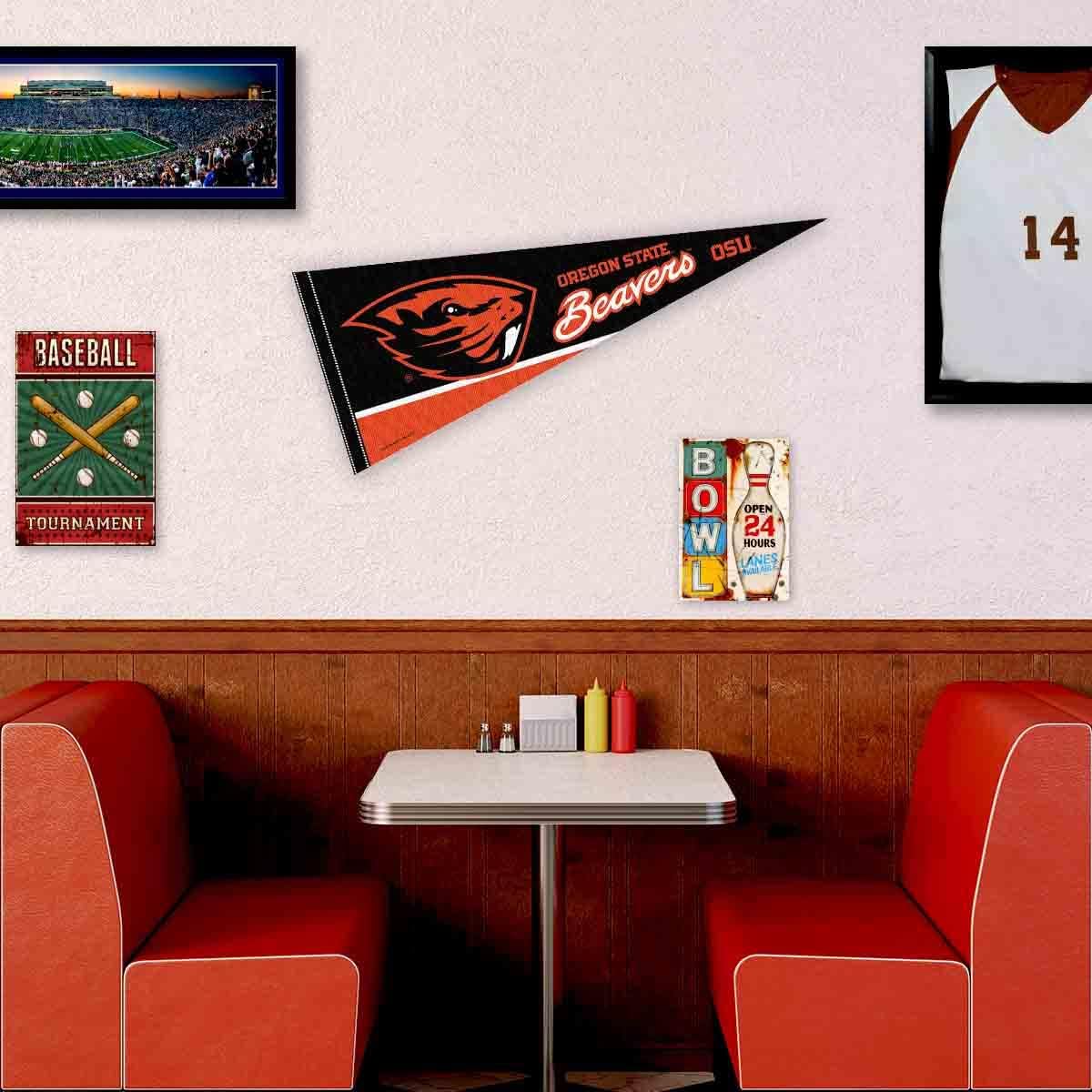 Oregon State Beavers Banderín de fieltro de tamaño completo