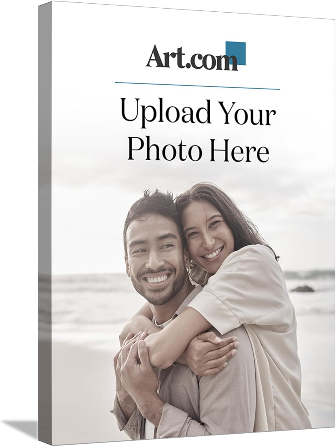 Trends International ART.COM Crea tus propias impresiones en lienzo personalizadas con tus fotos, carga imágenes personales o arte, 18 x 24 pulgadas