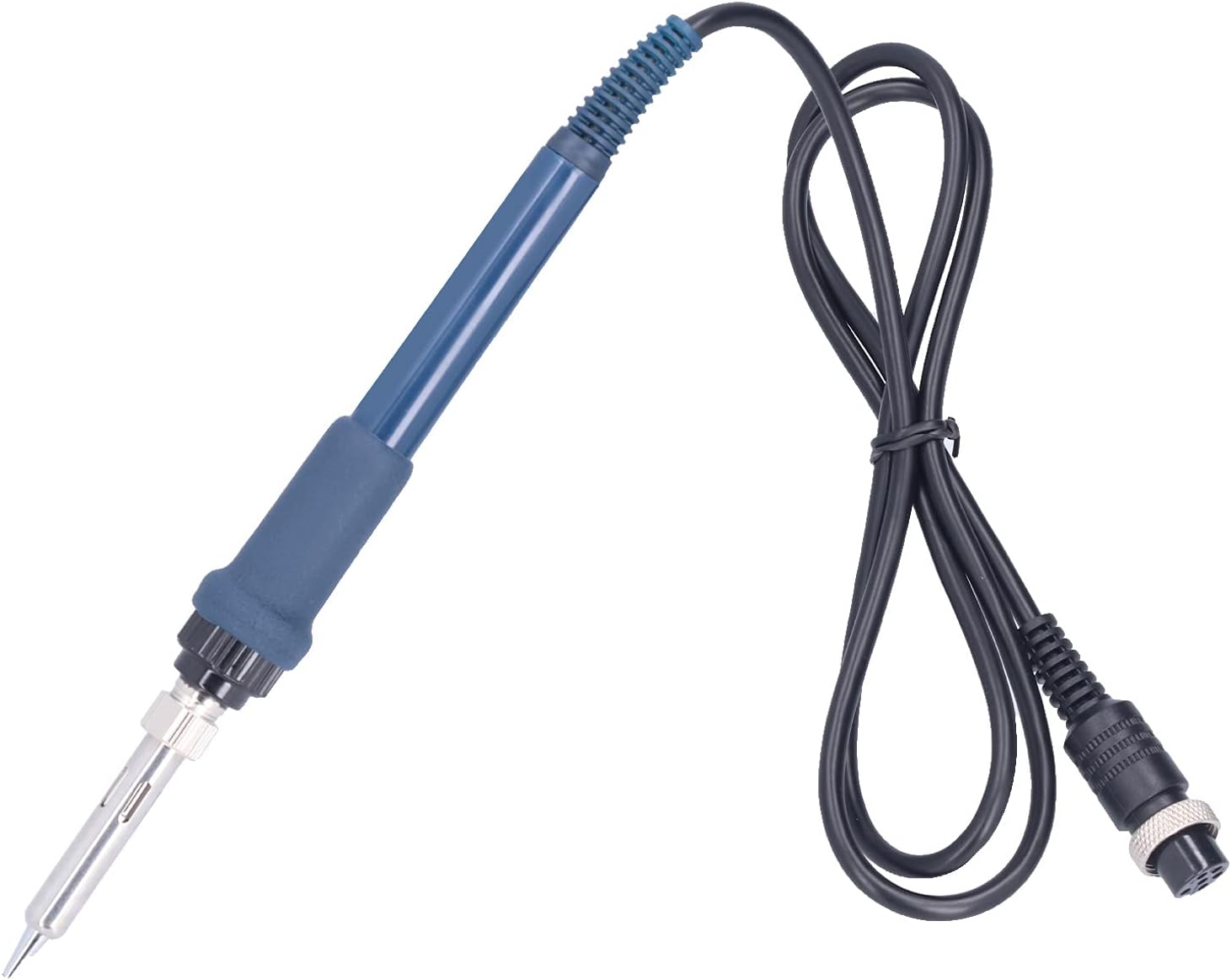 Mango de soldadura de repuesto con enchufe de 6 pines, DC 26V 60W Estación de soldadura universal lápiz de hierro adecuado para 936B, 907B