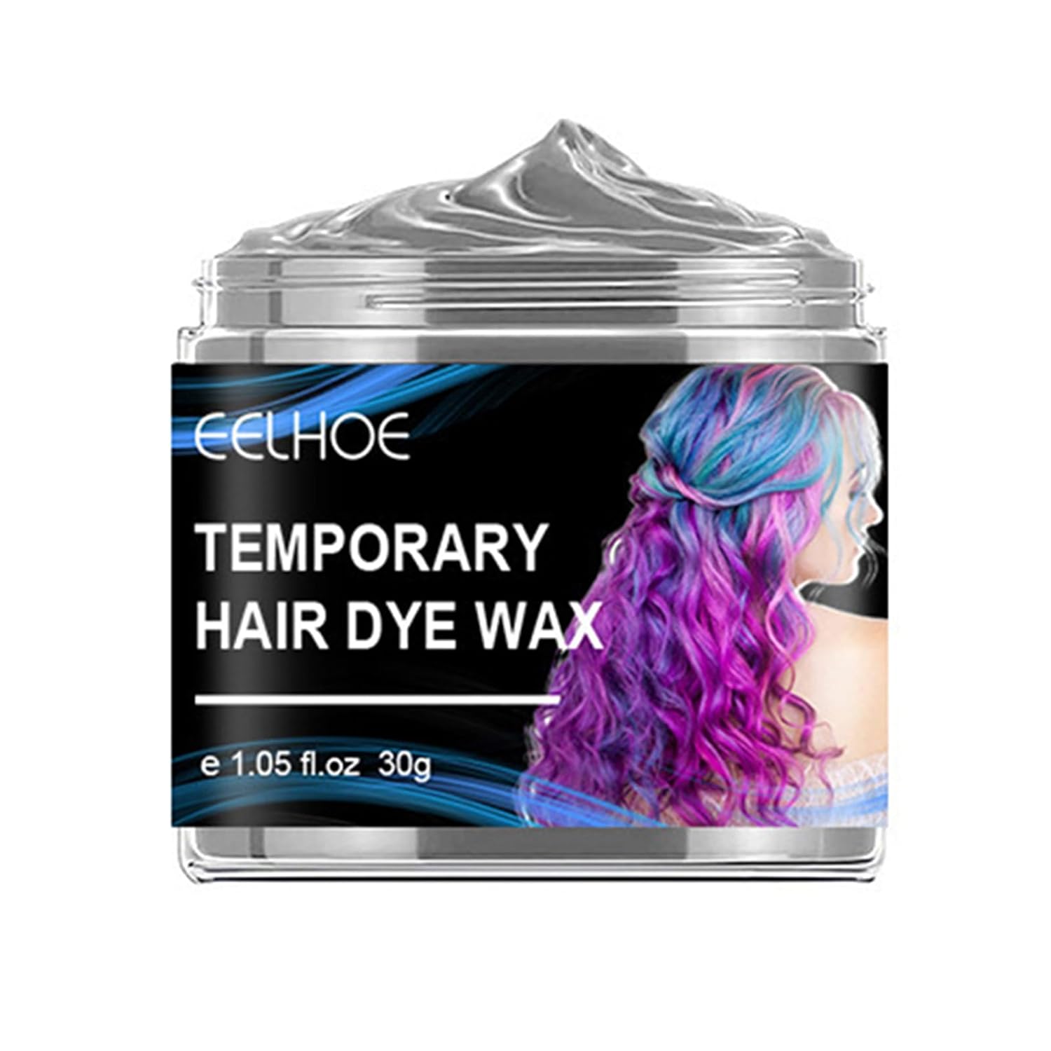 Magic Master – Cera de color para el cabello, tinte temporal para el cabello, cera de barro para peinado, crema, lavable, arcilla colorante