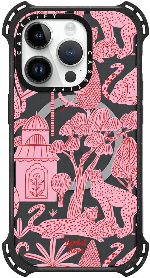 CASETiFY Funda Bounce para iPhone 15 Pro 6 veces probada contra caídas de grado militar, protección contra caídas de 21.3 pies, compatible con