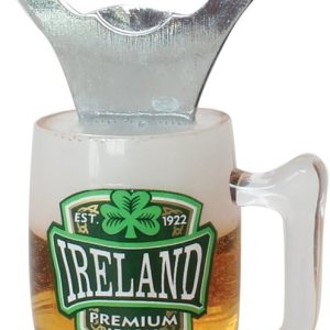 Irlanda College diseño cerveza abridor de botellas imán Irlanda College diseño cerveza abridor de botellas imán