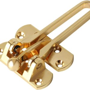 Alise Protector de puerta de barra oscilante, cerradura de pestillo para puertas delanteras e interiores, cierre de puerta de bisagra antirrobo, Alise Protector de puerta de barra oscilante, cerradura de pestillo para puertas delanteras e interiores, cierre de puerta de bisagra antirrobo,