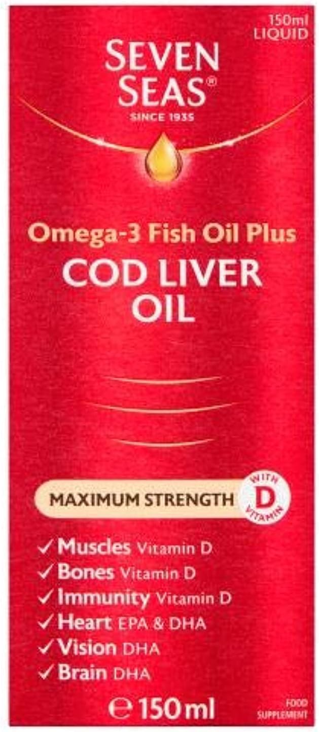 Seven Seas Aceite de hígado de bacalao puro extra alta resistencia 5.1 fl oz