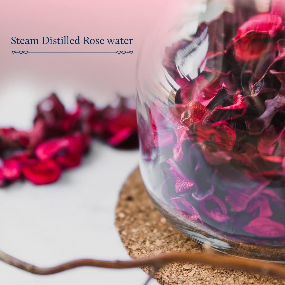 Blue Nectar Plum Face Serum & Rose Toner Mist  Combo de cuidado de la piel sin aceite para pieles propensas al acné