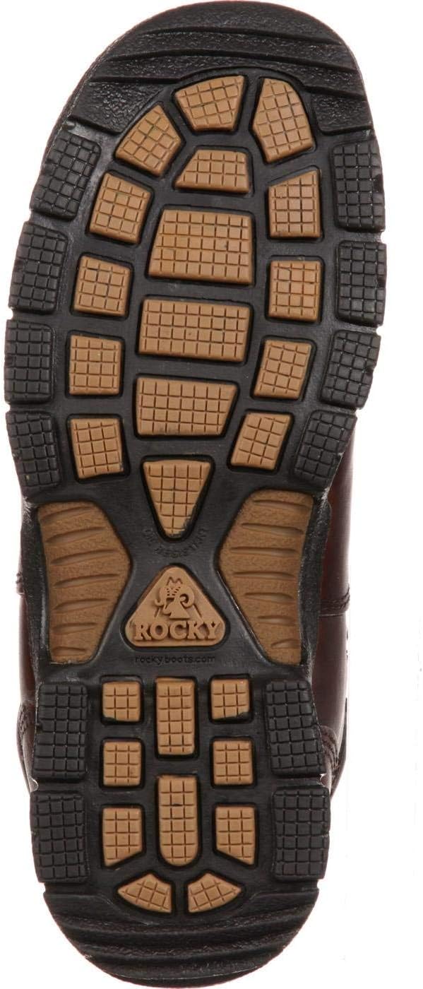 Rocky FQ0007114 (L) 6″ BrnMobi RWP Medium 8.5 Work Boots