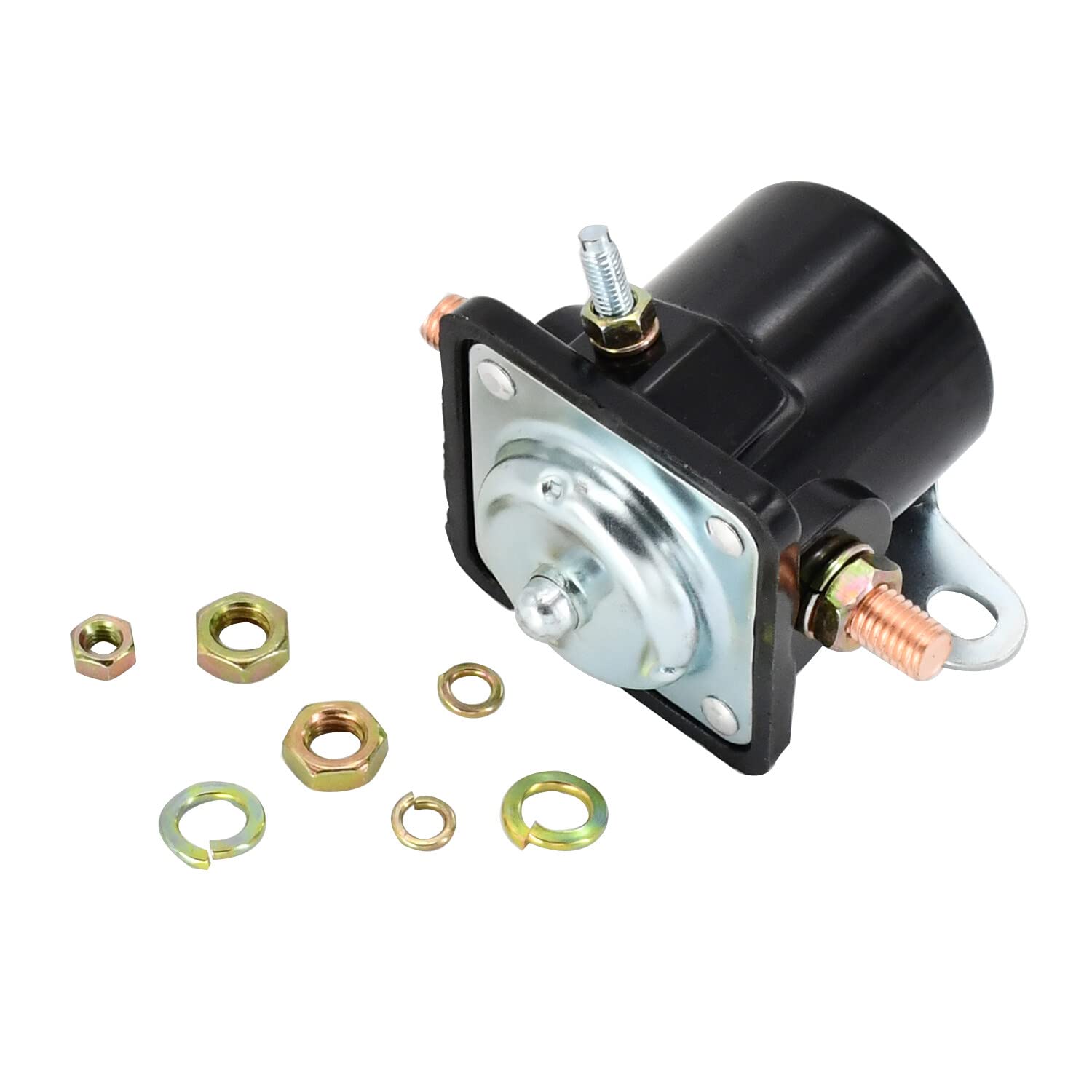 NCA11450A Relé solenoide de arranque 6V 3 postes compatible con Ford NAA Jubilee 1953-57 Tractor 600 700 800 900