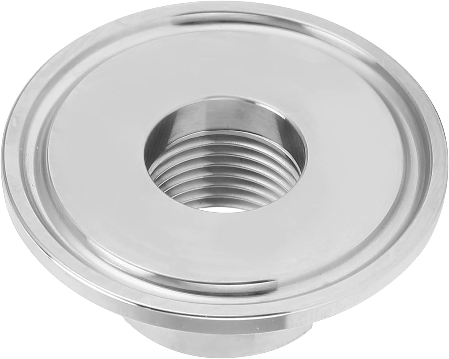 Adaptador hembra, adaptador hembra NPT de acero inoxidable 304 HFS(R) de 1.5 a 12 pulgada para montaje de tubería de triple abrazadera