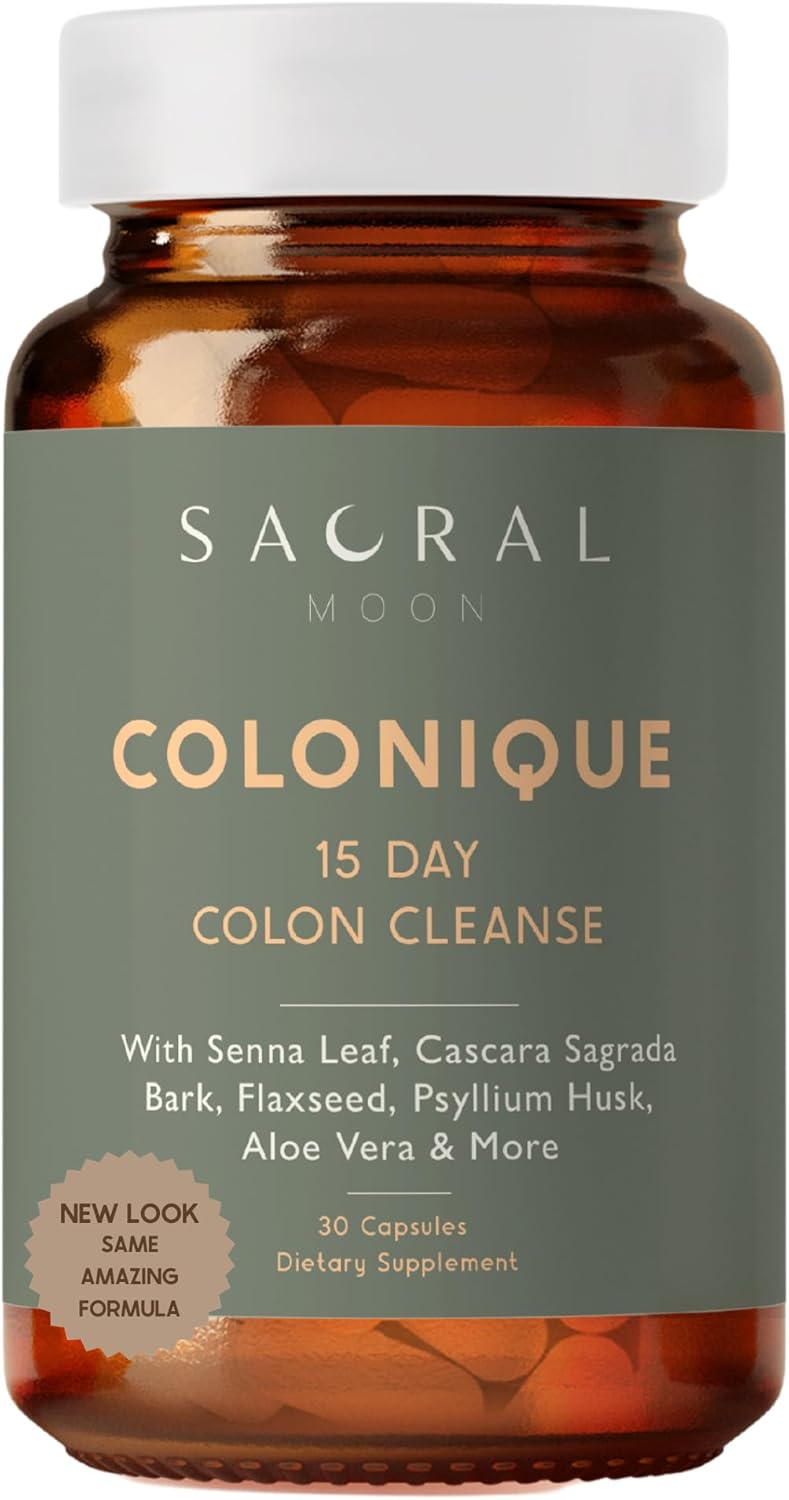 Limpieza de colon de 15 días – Soporte digestivo para limpieza, hoja de senna, cáscara sagrada, cáscara de psyllium, linaza, aloe vera, probióticos