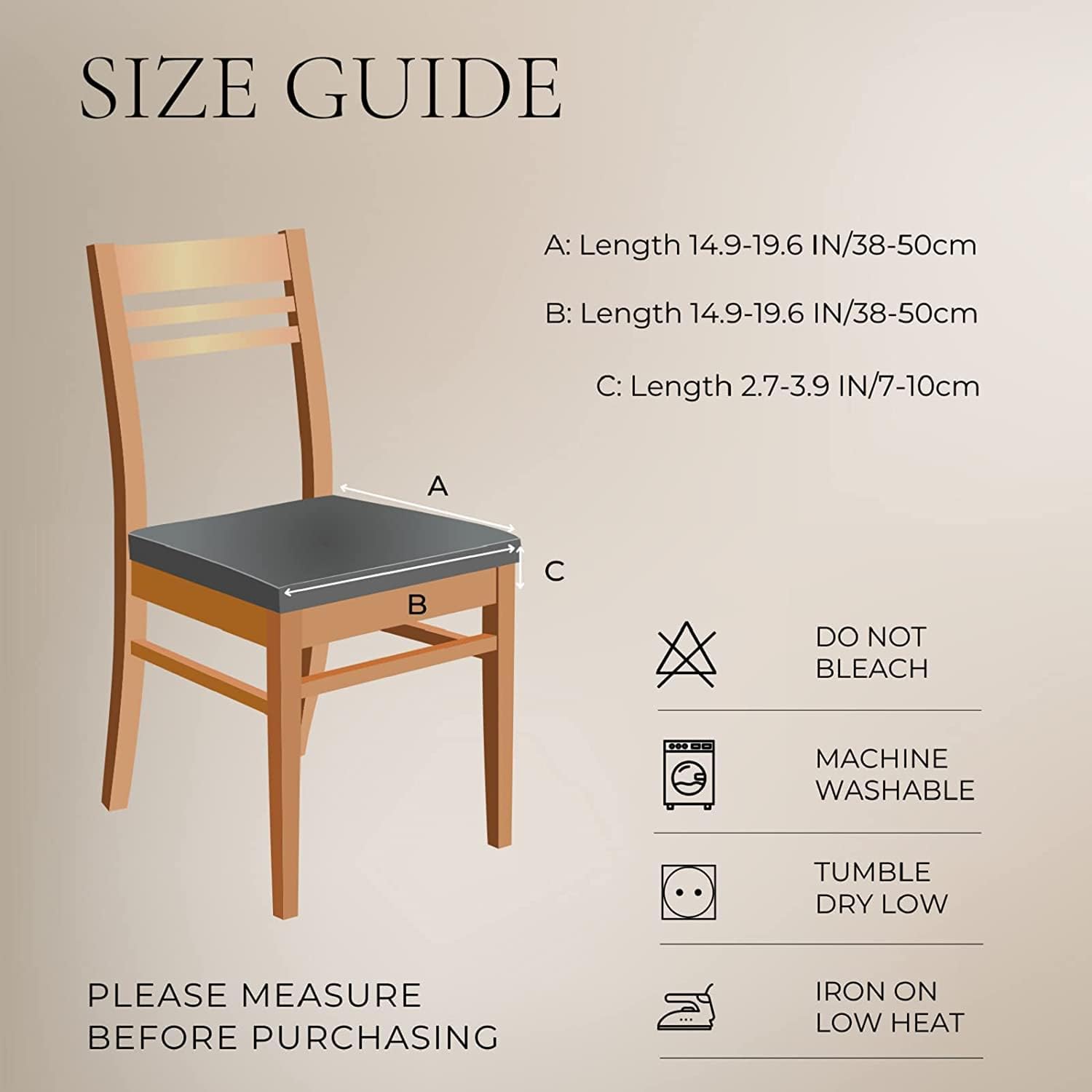 SearchI Juego de 6 fundas de asiento navideñas para sillas de comedor, suaves, extraíbles y lavables, para sillas de comedor, fundas protectoras