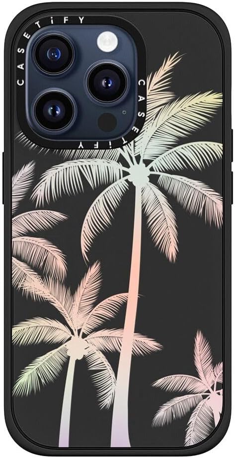 CASETiFY Impact – Funda para iPhone 15 Pro 4 veces probada contra caídas de grado militar, protección contra caídas de 8.2 pies – Estampado de