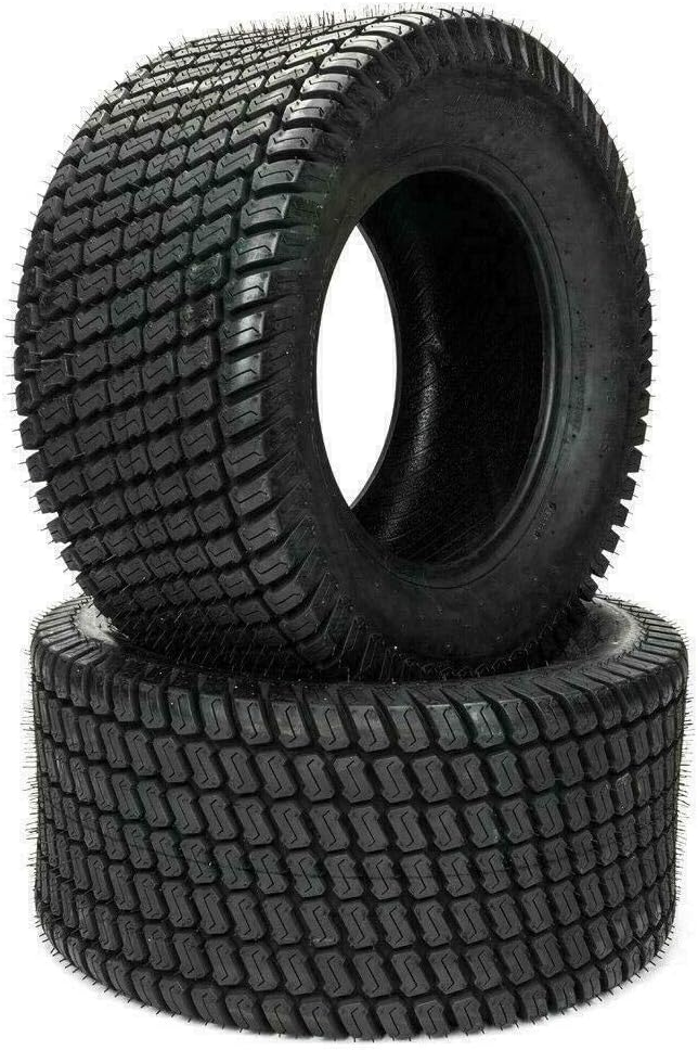 AutoForever 24×12.00-12 – Neumáticos de césped para cortacésped 6PR 24x12x12 tractor de jardín, carrito de golf, neumáticos sin cámara, cargas