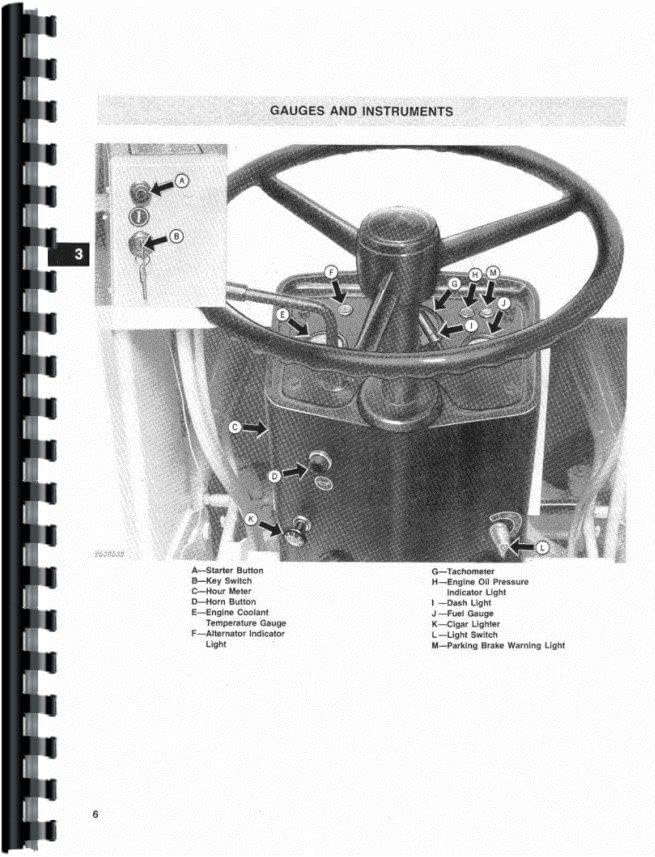 Jensales Manual de operador compatible con retroexcavadora John Deere 310A Tractor Loader