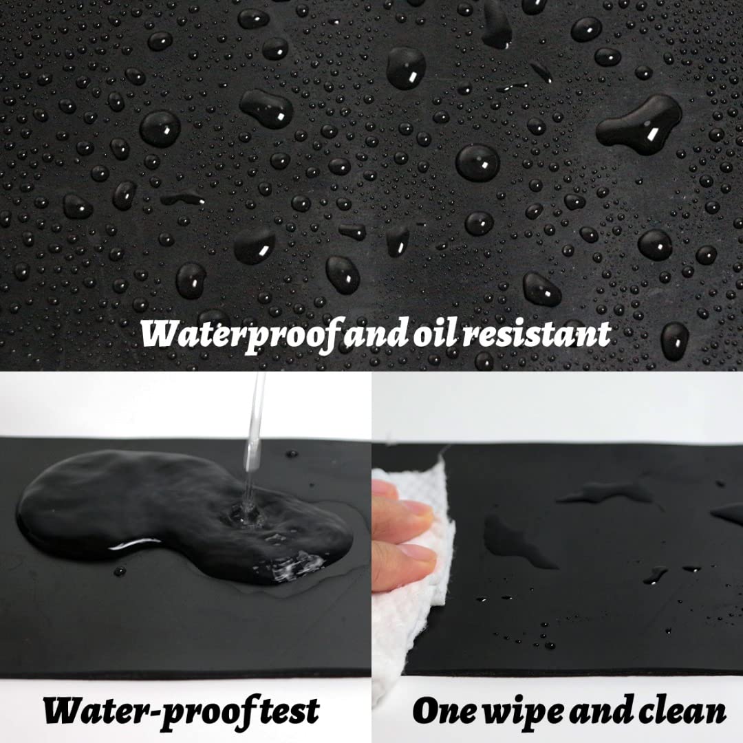 Hoja de goma de neopreno con adhesivo, rollos sólidos y tiras para juntas de bricolaje, manualidades, almohadillas, pisos, protección, soportes,