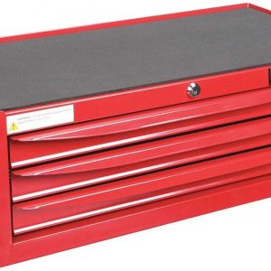 Westward Red Light Duty Intermedio Cofre, 9-58″ H X 26-38″ W X 12-12″ D, Número de cajones 3-1 cada uno Westward Red Light Duty Intermedio Cofre, 9-58″ H X 26-38″ W X 12-12″ D, Número de cajones 3-1 cada uno