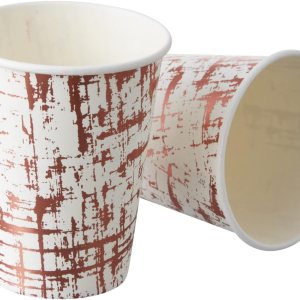 SILVER SPOONS Paquete de 18 tazas de café desechables elegantes Tazas calientes para café, té, chocolate caliente y todo tipo de bebidas, tazas de SILVER SPOONS Paquete de 18 tazas de café desechables elegantes Tazas calientes para café, té, chocolate caliente y todo tipo de bebidas, tazas de