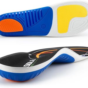 Valsole Plantillas para fascitis plantar con soporte de arco alto, plantillas ortopédicas para pies planos, mujeres y hombres, plantillas de botas Valsole Plantillas para fascitis plantar con soporte de arco alto, plantillas ortopédicas para pies planos, mujeres y hombres, plantillas de botas