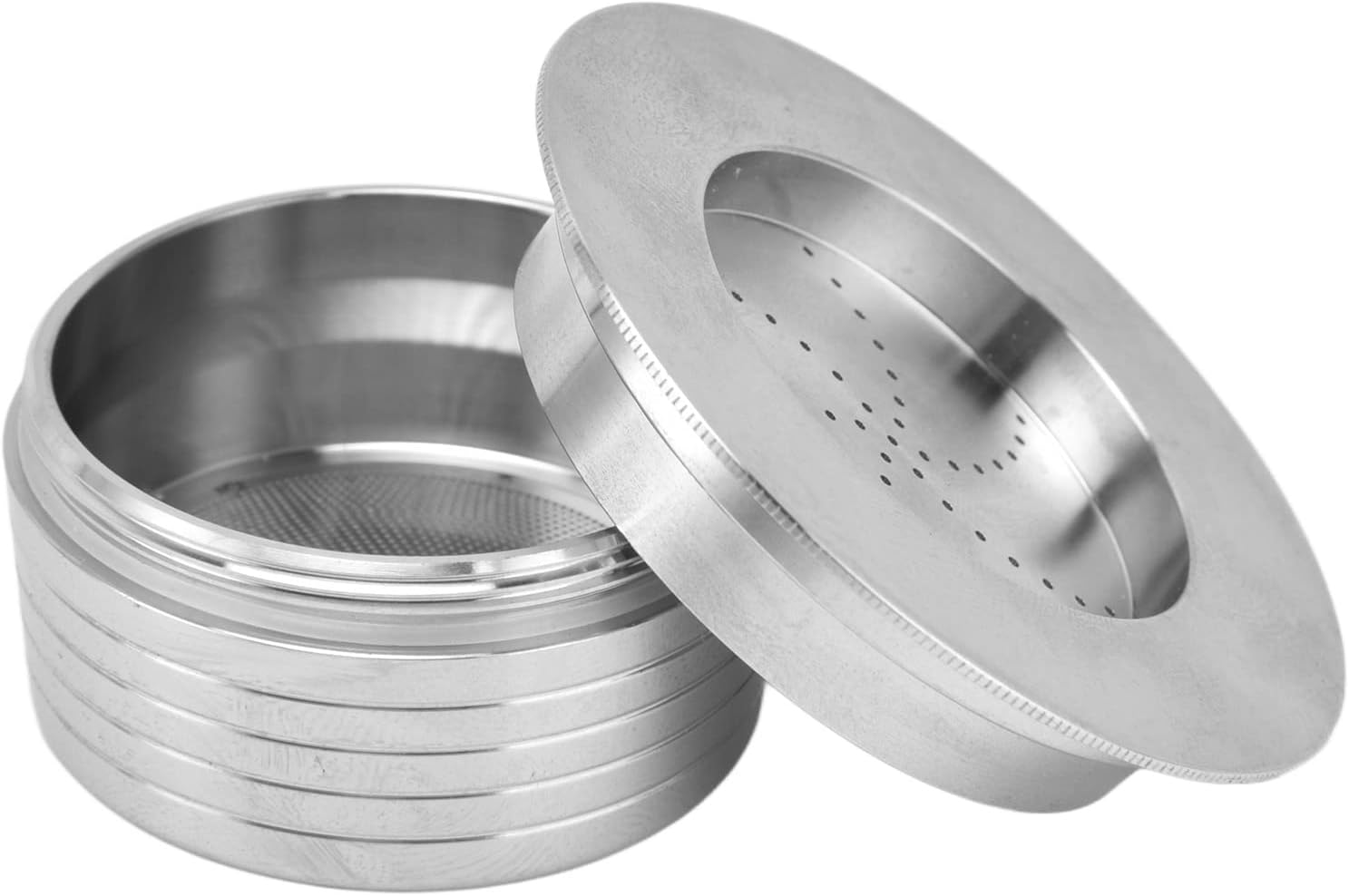 Cápsulas de filtro de café, recargable fácil de acero inoxidable para Lavazza Blue