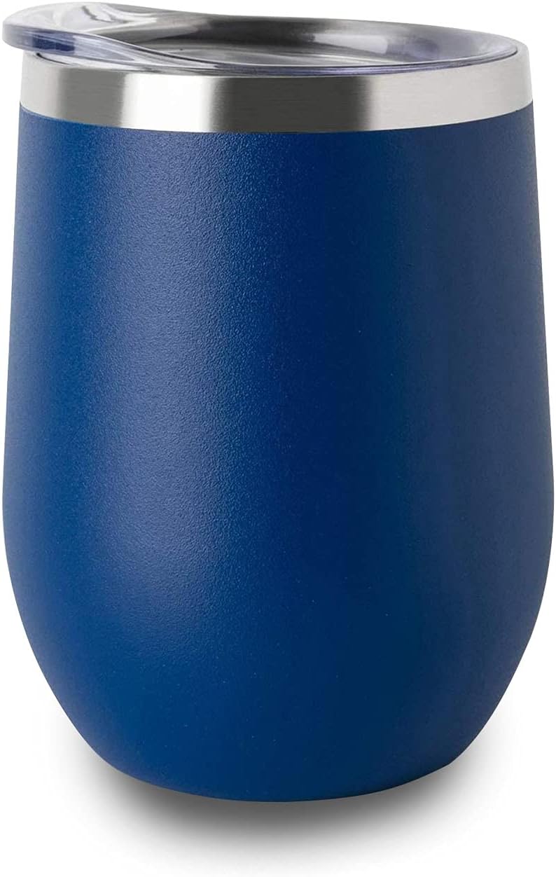 Vaso de vino de 10 oz, aislado al vacío, acero inoxidable