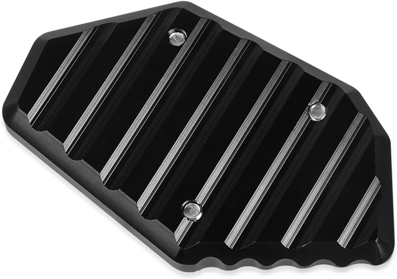 CNC aluminio Motorcycle Kickstand Foot Side Stand Extension Pad Support Plate Enlarge for Yamaha MT-03 MT03 ABS 2016-2023 (Color  Blue YZFR25)