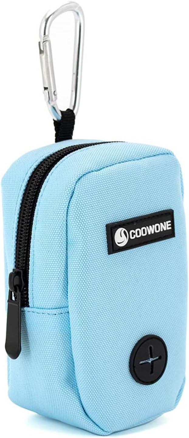 Bolsa de golosinas para perros para entrenamiento, bolsa portátil para pasear perros con dispensador de bolsas para excrementos, bolsas de tamaño de