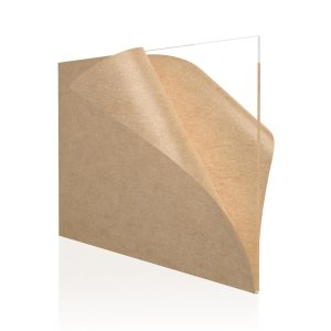 Hoja acrílica transparente de plexiglás fundido de 24 x 18 pulgadas, panel cuadrado de 18 pulgadas de grosor (0.118 in), panel de placa de plexiglás Hoja acrílica transparente de plexiglás fundido de 24 x 18 pulgadas, panel cuadrado de 18 pulgadas de grosor (0.118 in), panel de placa de plexiglás