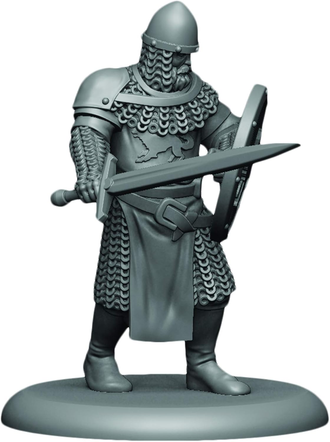 CMON Juego de miniaturas de mesa de una canción de hielo y fuego, caja de unidades de espadas juradas Stark – Promesa de lealtad a House Stark!