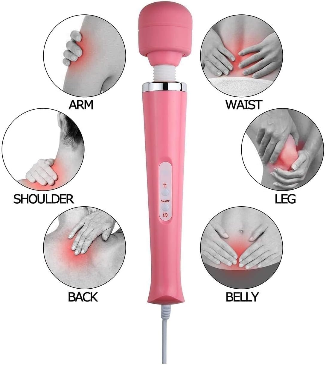 Masajeador eléctrico grande herramienta eléctrica para pies, cuello, espalda, mano, pierna, brazo, hombro, masaje para dolores de recuperación