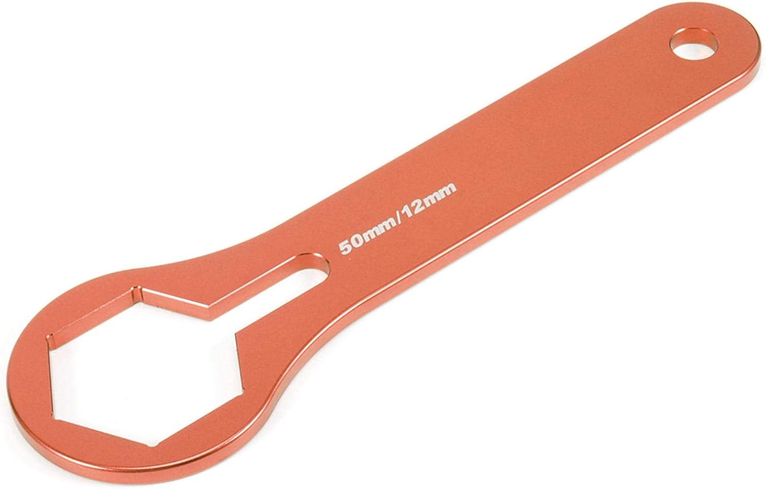 Llave de horquilla, 0.197 in Motor Amortiguador Suspensión Horquilla Llave Herramienta Ajuste para 125 15 25 35 45 55 sx xcwp (naranja)